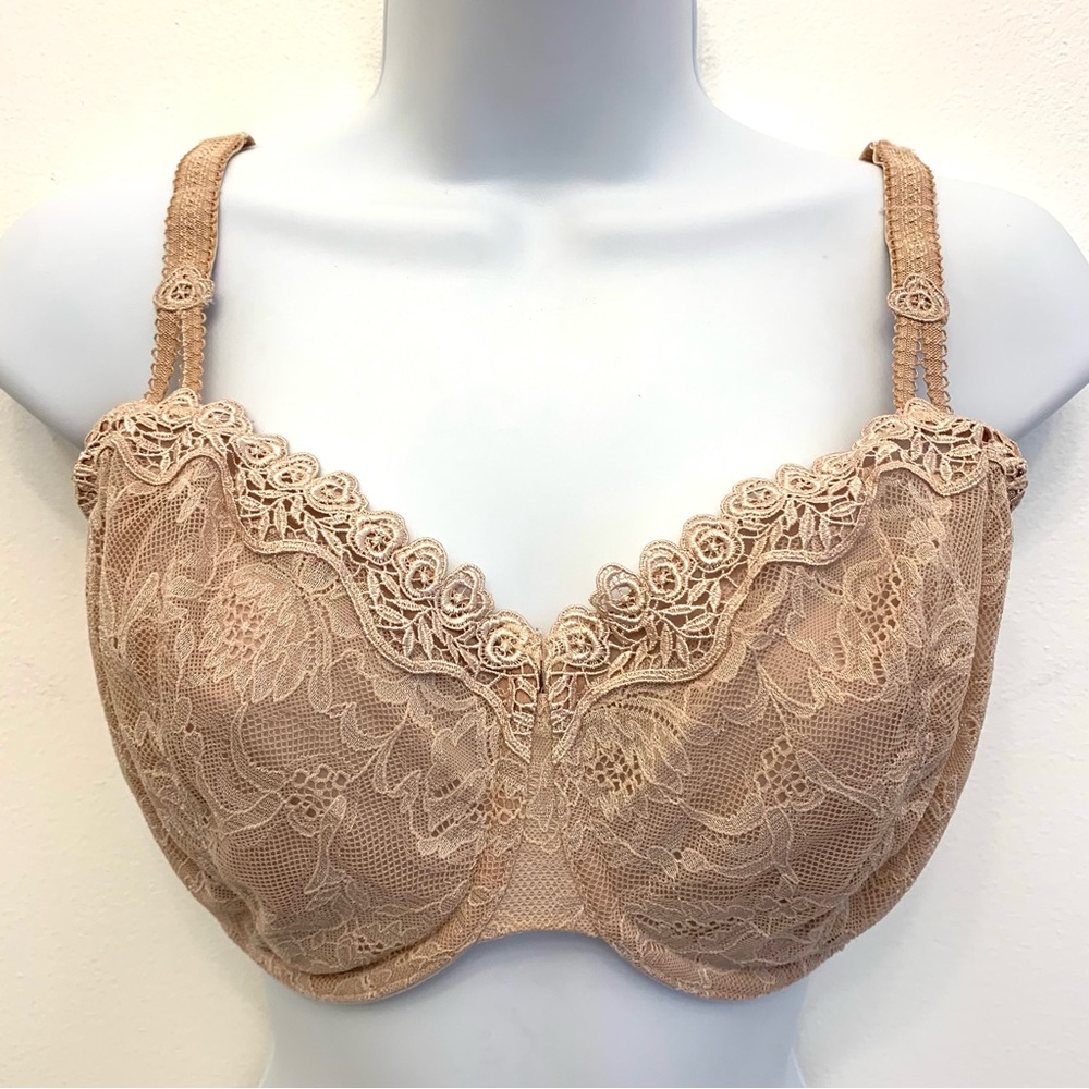 Lunaire 34 DDD Stretch Lace Underwire Bra